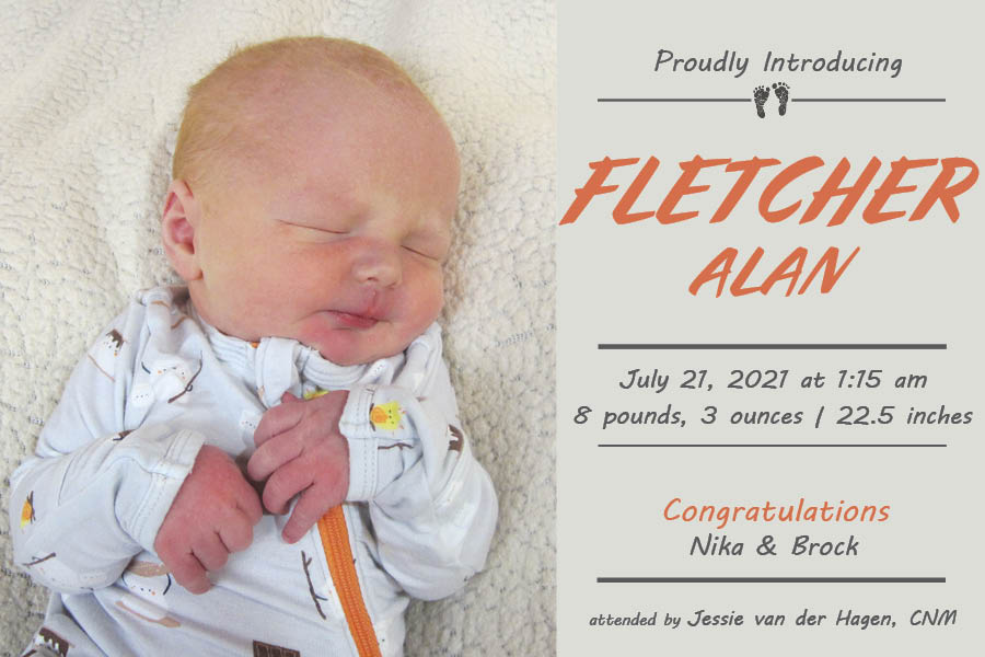 Fletcher Birth Announcement