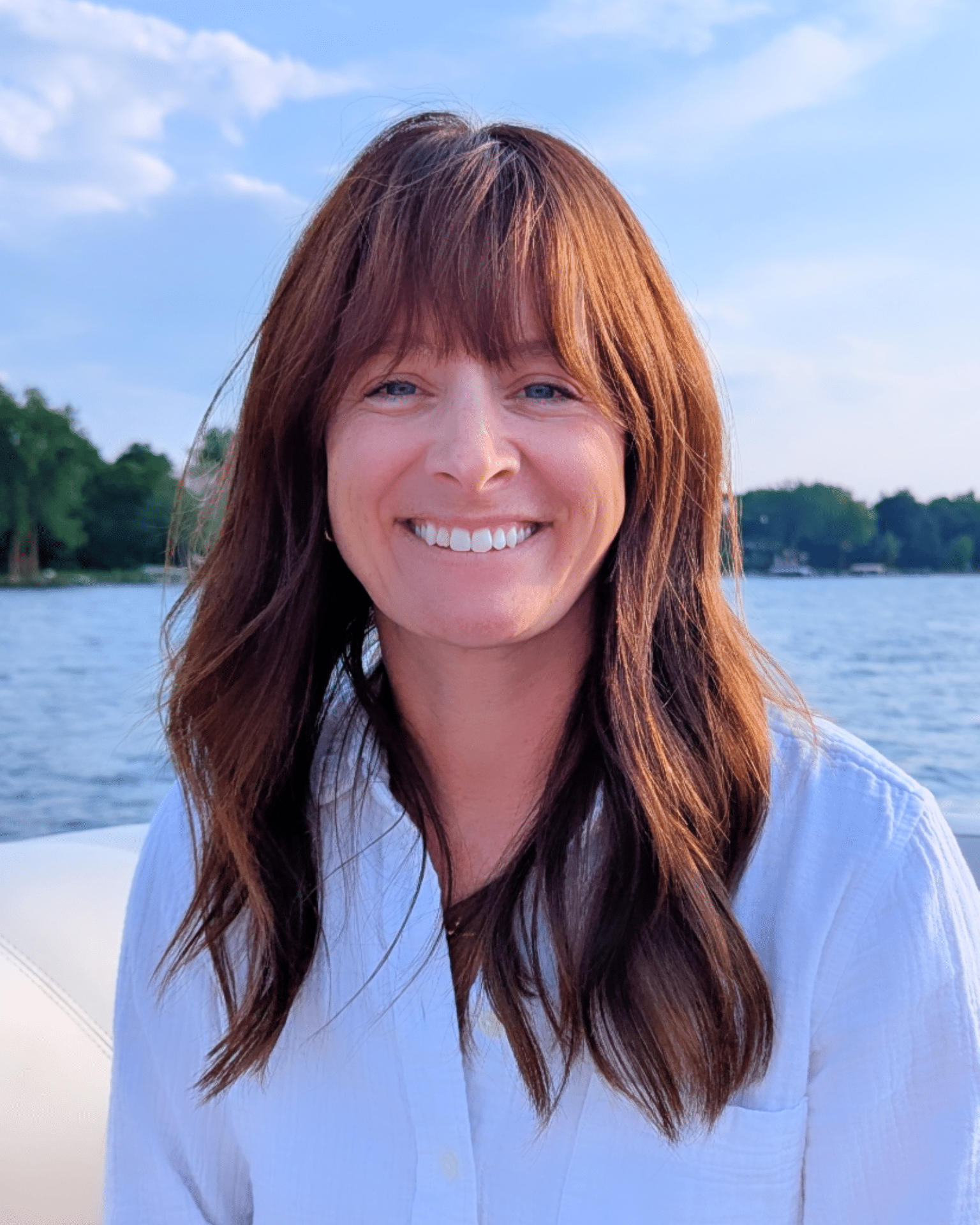 smiling woman